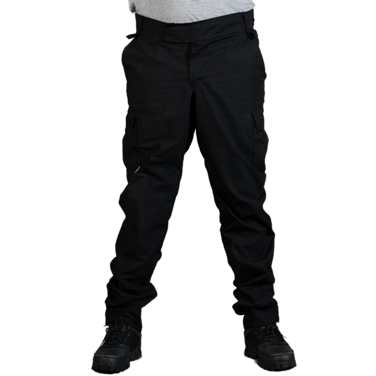 Calça Tática Preta Masculina Rip Stop AlphaBravo
