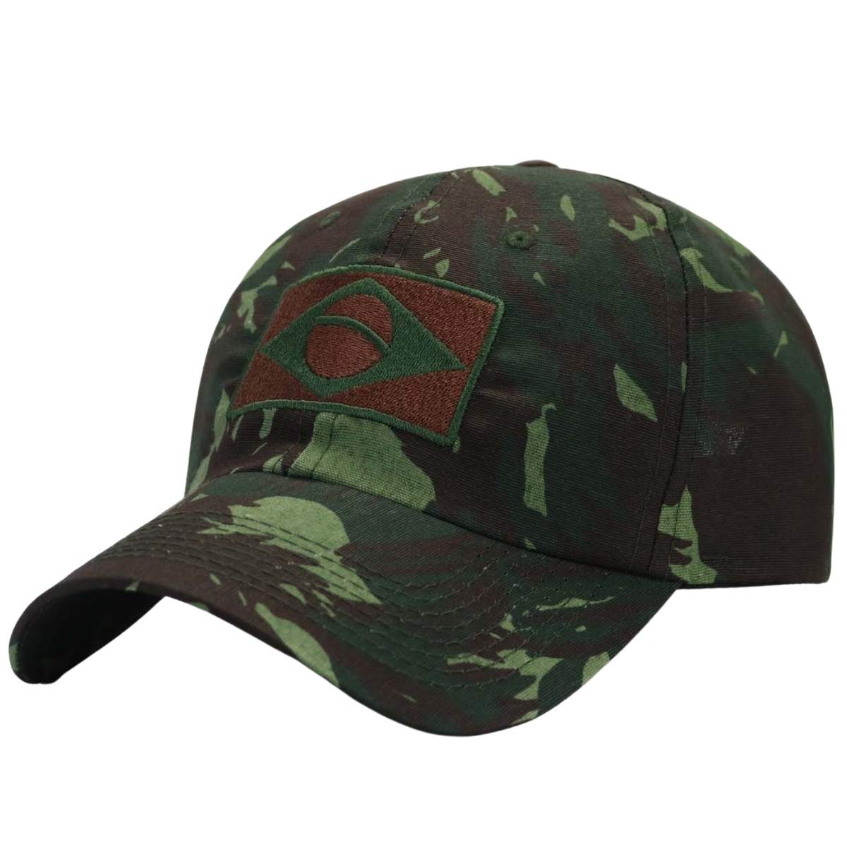 Boné Brasil Camuflado Selva