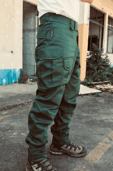 Calça Cargo Verde Militar