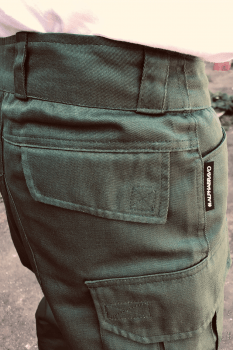 Calça Cargo Verde Militar