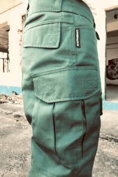 Calça Cargo Verde Militar