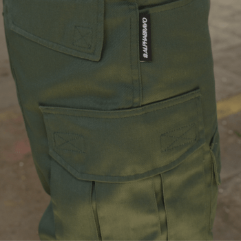 Calça Cargo Verde Militar