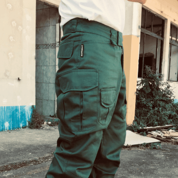 Calça Cargo Verde Militar