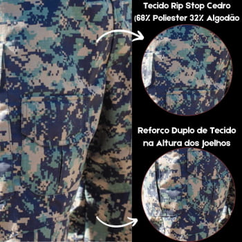 calça tática Masculina Digital Marpat