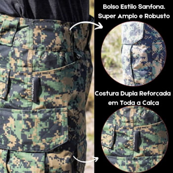 calça tática Masculina Digital Marpat