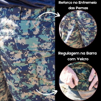 calça tática Masculina Digital Marpat