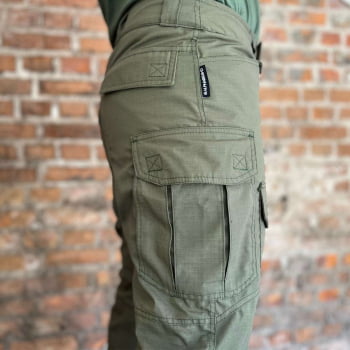 calça tática Masculina verde oliva 