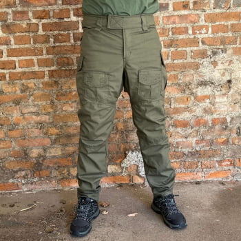 calça tática Masculina verde oliva 