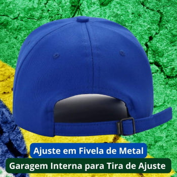 Boné Brasil Azul