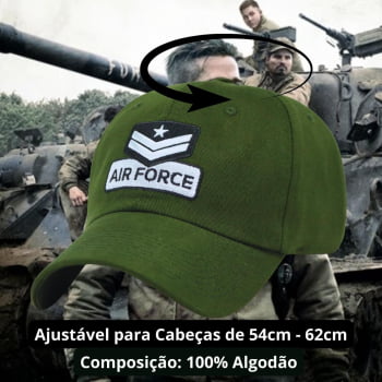 Boné Militar Americano AirForce Verde