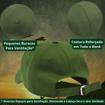 Boné Militar Americano AirForce Verde