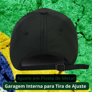 Boné Tático Preto