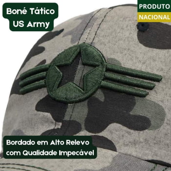 Boné US Army Camuflado