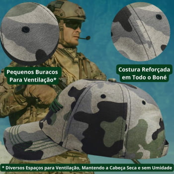 Boné US Army Camuflado