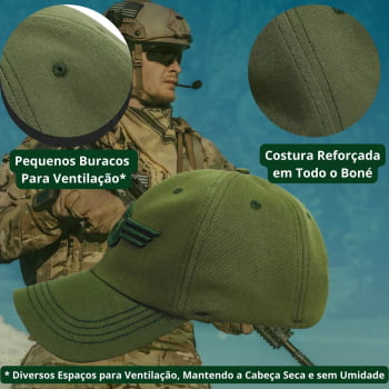 Boné US Army Verde Militar