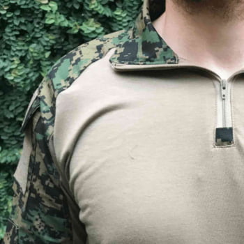 Combat Shirt DIgital Marpat Alpha Bravo