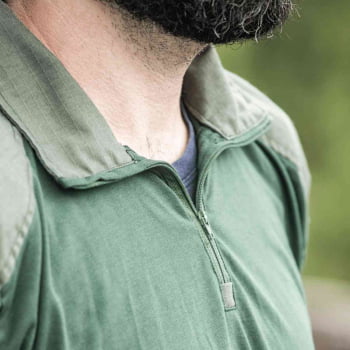 Combat Shirt Verde Oliva Alpha Bravo