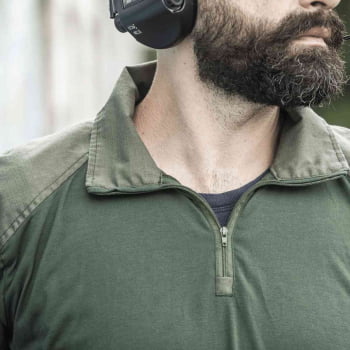 Combat Shirt Verde Oliva Alpha Bravo